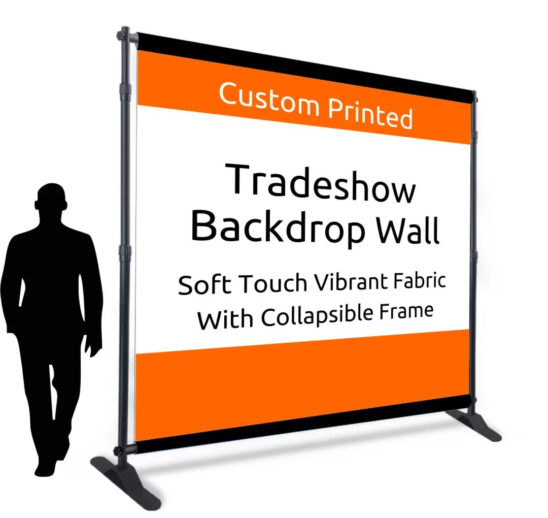 Tradeshow Backdrop Booth Wall various sizes available
